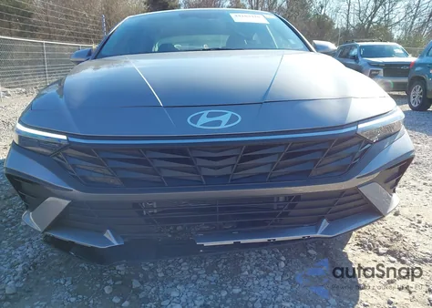 2025 Hyundai Elantra Hybrid Blue from USA, damaged, VIN KMHLM4DJ0SU166750